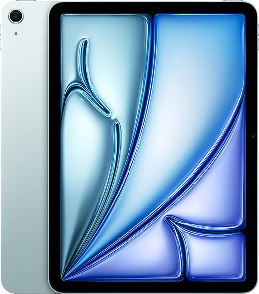 Apple iPad Air (2024, M2) in 11-inch and 13-inch sizes with a Liquid Retina display.