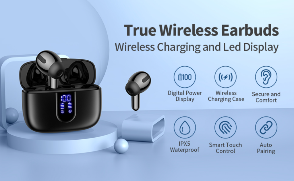 True wireless TAGRY X08 Bluetooth Headphones